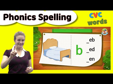 Phonics Spelling Practice | CVC Words | Short Vowels