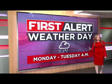 19 First Alert Day: Rain to snow Monday, lake effect Tuesday; travel impacts likely