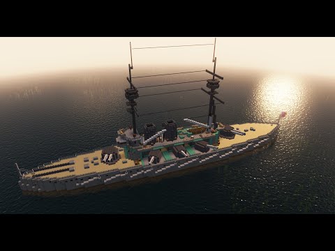 Fully functional battleship - Valkyrien Skies(Clockwork &amp; Eureka)