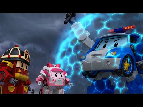 Thunder and Lightening | S4 Best Episode Compilation | Cartoons for Children | Robocar POLI TV