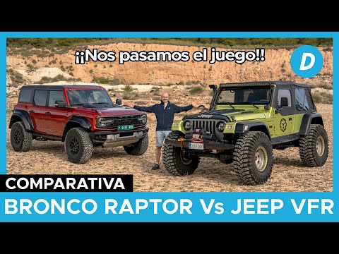 Comparativa 4x4 &iexcl;al l&iacute;mite!: Ford Bronco Raptor vs Jeep Wrangler VFR | Prueba | Diariomotor [E3-3]