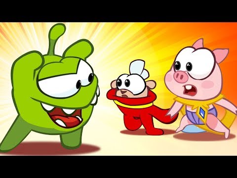 Om Nom Kisah - Om Nom dan Babi | Lucu Untuk Anak | Om Nom Bahasa