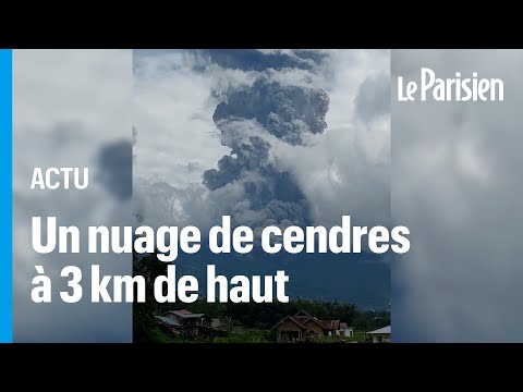 &Eacute;ruption du volcan Merapi : une colonne de cendres de 3&nbsp;km et des randonneurs recherch&eacute;s