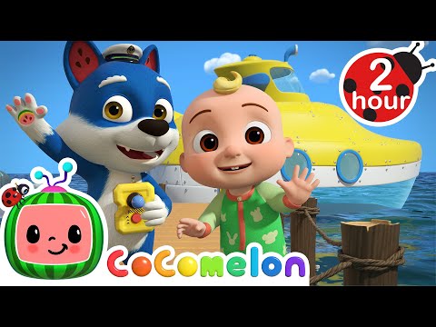 Down by the Bay (Submarine Edition) + More CoComelon Animal Time | 2 Hours CoComelon Nursery Rhymes