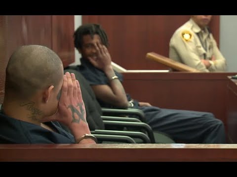 Las Vegas teens accused of killing retired police chief laugh, flip off victim&amp;rsquo;s family in court