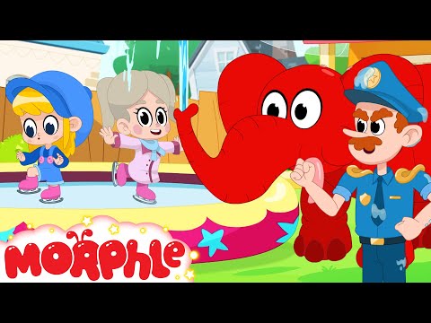 Ice Rink in the Back Yard - Mila and Morphle | Cartoons for Kids | My Magic Pet Morphle