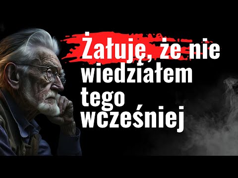 50 lekcji życia od 90-latka. Rady, kt&oacute;re pojąłem zbyt p&oacute;źno. Nie popełnij tego błędu. Inspirujące.