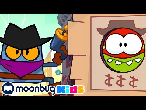 Om Nom Stories - Laserboy! | Cut The Rope | Funny Cartoons for Kids &amp; Babies | Moonbug Kids TV