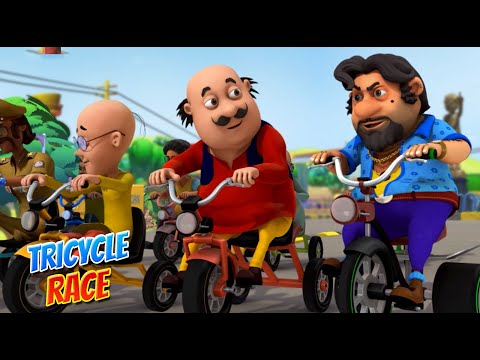 Motu Patlu in Hindi | मोटू पतलू | A Tricycle Race  | S09 | Hindi Cartoons| 