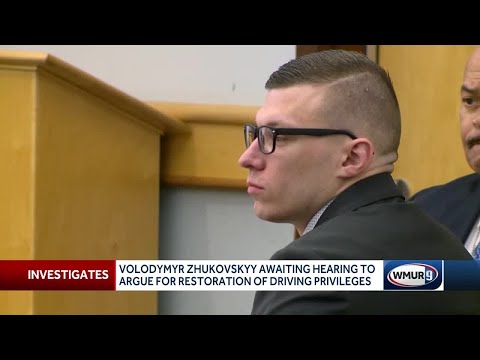 Zhukovskyy awaiting hearing to argue for restoration of driving privileges