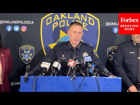 JUST IN: Oakland Police Officials Hold Press Briefing After Officer Is Killed In Line Of Duty