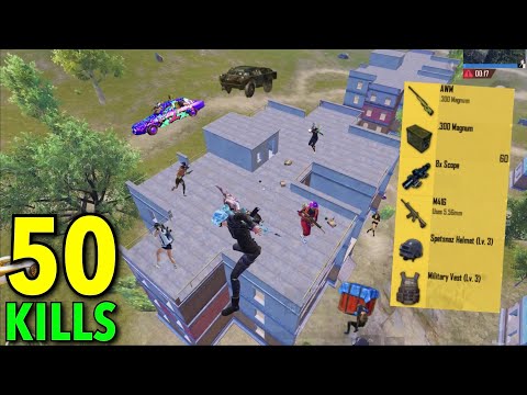 50 Kills😱AMAZING RUSH GAMEPLAY TODAY WITH BEST LOOT🔥PUBG Mobile