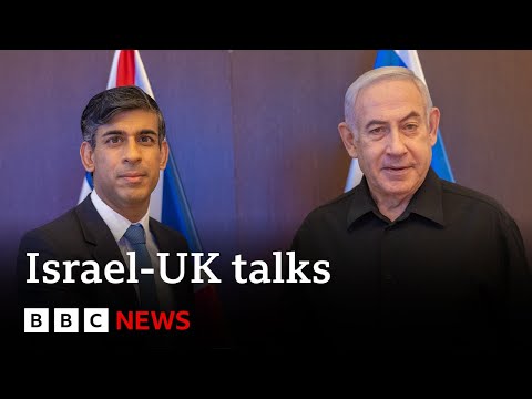 UK PM Rishi Sunak tells Israel 'we want you to win' - BBC News