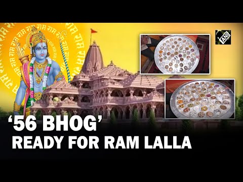 UP: Devotee from Lucknow prepares &lsquo;56 Bhog&rsquo; for Ram Lalla