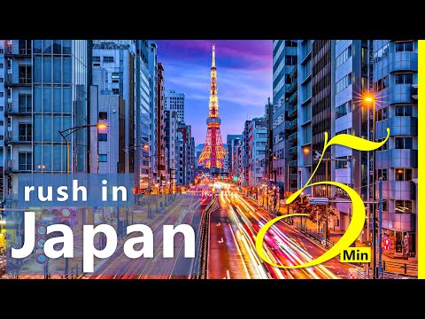 RUSH in JAPAN │ A Time-Lapse Journey from Dawn to Dusk (#10) &ndash; Travel Adventure &amp; Documentary in 4K