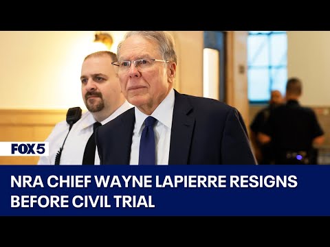 NRA chief Wayne LaPierre resigns before civil trial