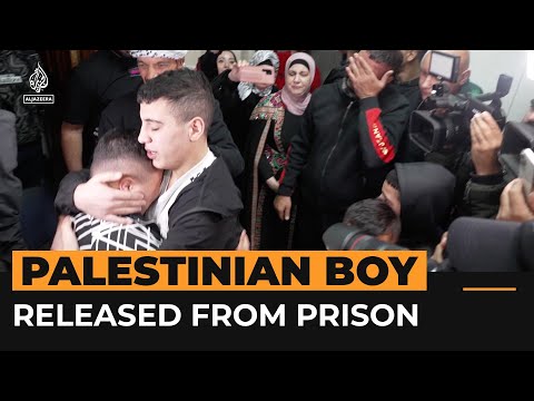 Palestinian boy released from Israeli prison returns home | Al Jazeera Newsfeed