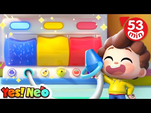 Yummy Food Station | Learn Colors with Neo | Kids Songs &amp; Cartoons | Starhat Neo | Yes! Neo