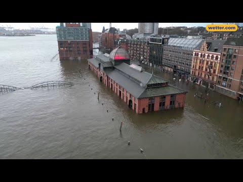 Sturm ZOLTAN: Heftige &Uuml;berflutungen und Verkehrschaos in Deutschland