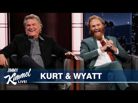 Kurt &amp;amp; Wyatt Russell on UFO Sightings, Playing Professional Sports &amp;amp; Monarch: Legacy of Monsters