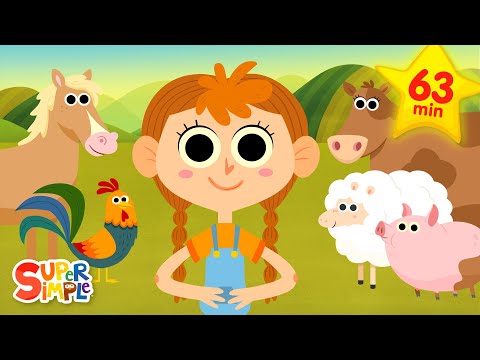 Animal Songs For Kids! | Earth Month Celebration | Super Simple Songs