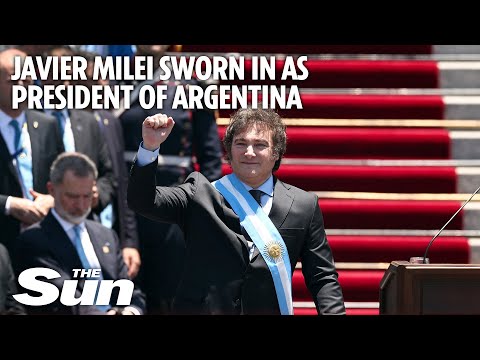 Javier Milei Sworn in as President of Argentina