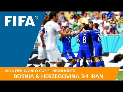 Bosnia &amp; Herzegovina v Iran | 2014 FIFA World Cup | Match Highlights