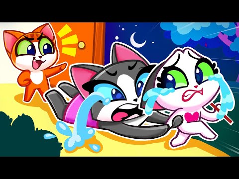 ?MOMMY, I FEEL JEALOUS!? Baby Cat, Come Back Home! || Paws&amp;amp;Play Cartoon