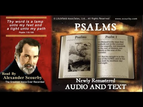 19 New | Book of Psalms | Read by Alexander Scourby | AUDIO &amp; TEXT | FREE on YouTube | GOD IS LOVE!