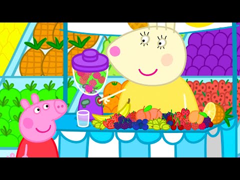 Peppa Pig Learns About Fruit And Vegetables | Kids TV and Stories