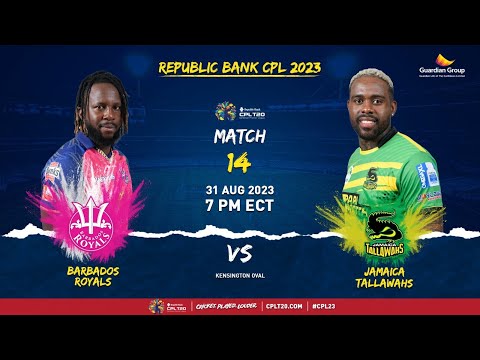 LIVE | Barbados Royals vs Jamaica Tallawahs | CPL 2023