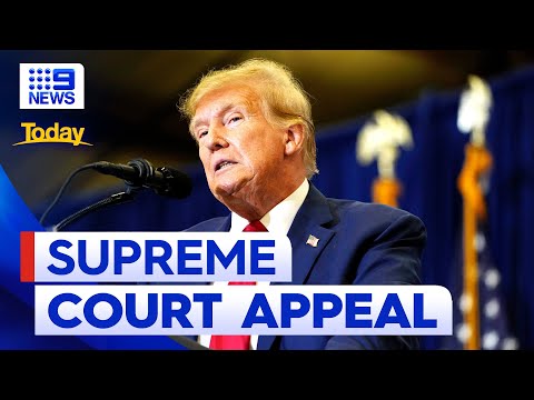 Supreme Court to decide if Donald Trump will be on 2024 election ballots | 9 News Australia