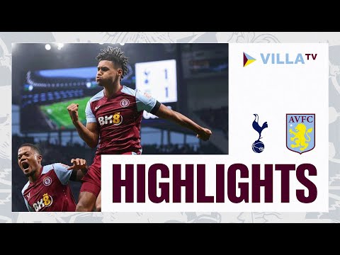 MATCH HIGHLIGHTS | Tottenham Hotspur 1-2 Aston Villa