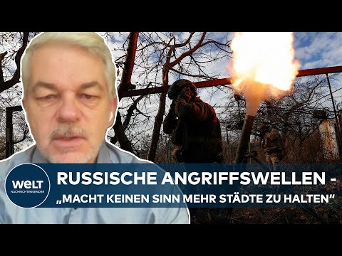 PUTINS KRIEG: Ukraine in der Defensive - Nach Marjinka wird wohl auch Awdijiwka an Russen fallen