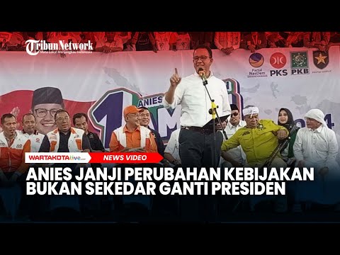 Kampanye Hari Pertama di Cibinong, Anies Janjikan Perubahan Kebijakan, Bukan Sekedar Ganti Presiden