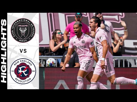 HIGHLIGHTS: Inter Miami CF vs. New England Revolution | April 09, 2022