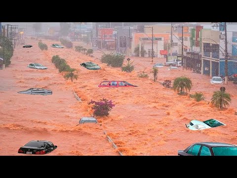 The rage of nature reached Australia! Severe flood and storm in Subiaco