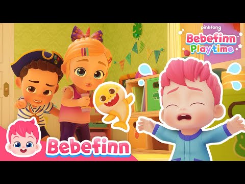 The Hunt for Finn's Baby Shark 🦈 | Bebefinn Playtime | Musical Stories