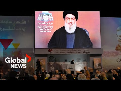 Hezbollah leader warns Israel against waging war on Lebanon