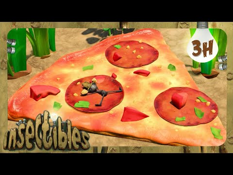 Panic in Pizzaville 🍕| 🐛 Antiks &amp; Insectibles 🐜 | Funny Cartoons for Kids | Moonbug