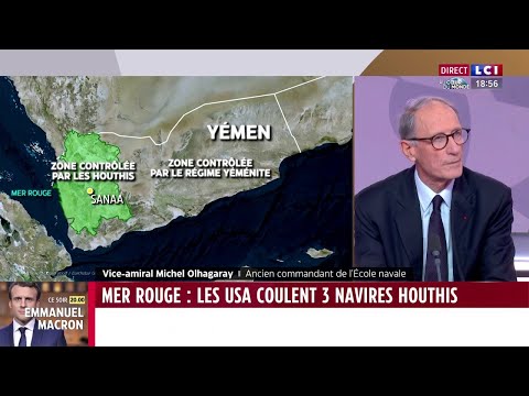 Mer Rouge : les Am&eacute;ricains ont d&eacute;truit trois navires houthis