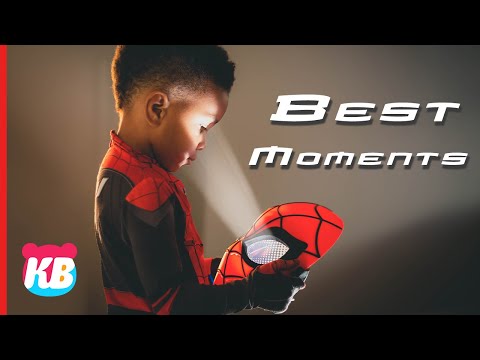 Spiderman THE MOVIE | The Best of Spiderman with Kamdenboy &amp; Kyraboo [PRETEND PLAY]