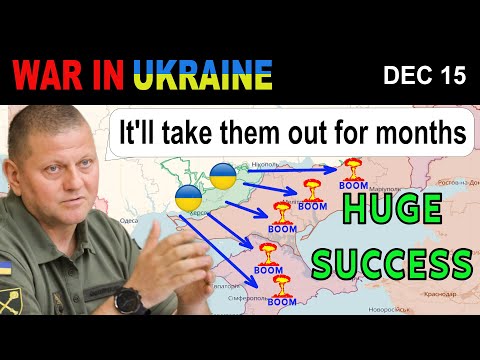 15 Dec: CRITICAL DAMAGE! Russian Military Crippled. THE RUSSIAN OFFENSIVE IN DANGER | War in Ukraine