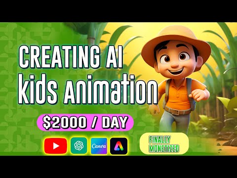 HOW I CREATE FACELESS AI YOUTUBE CHANNEL | KIDS ANIMATION VIDEOS