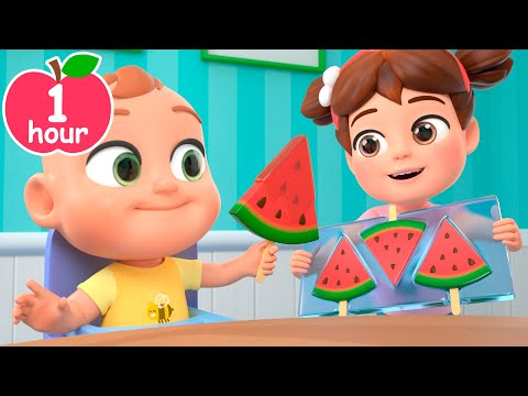 Watermelon Ice Cream Song | Newborn Baby Songs &amp; Nursery Rhymes