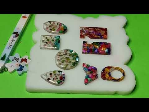 Magic resin art Familiarity with latex glue and the fastest way to make beautiful resin resin art