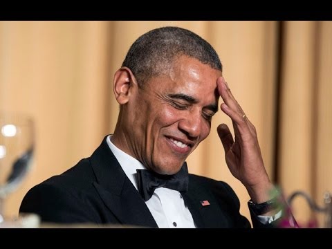 Barack Obama cracks jokes at Vladimir Putin's expense