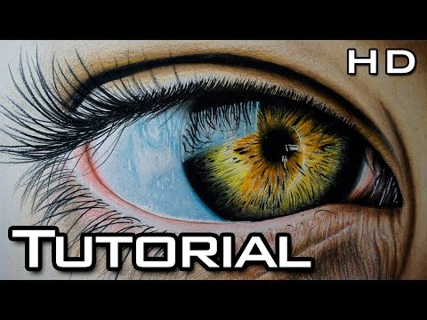 C&oacute;mo Dibujar un Ojo Realista Paso a Paso con L&aacute;pices de Colores - Tutorial