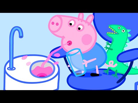 Peppa Pig and George at the Dentist | Peppa Pig Official Family Kids Cartoon