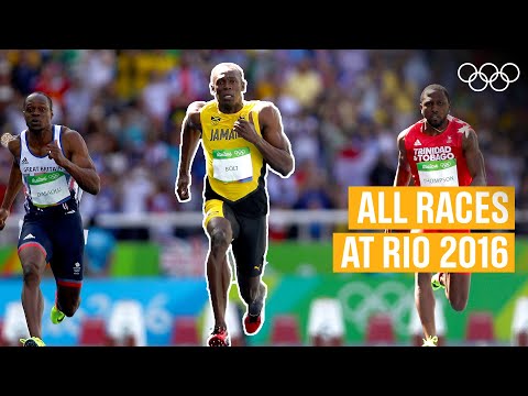 Rio 2016 ?&amp;zwj;♂️ ALL Usain Bolt individual races ???